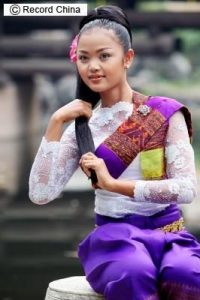 カンボジア　美人
